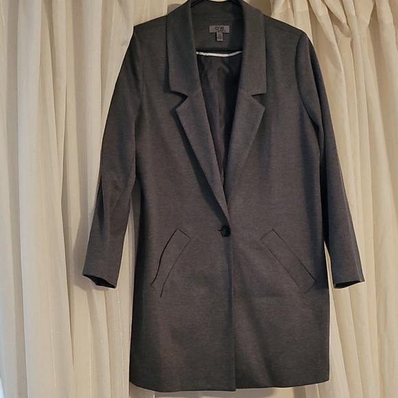 Grey Jersey blazer - Picture 1 of 5